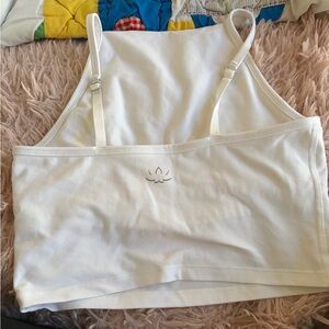 Spacedye High Neck Crop Tank